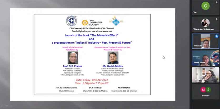 The Maverick Effect at Computer Society of India (CSI) with Dr. Deepak Phatak